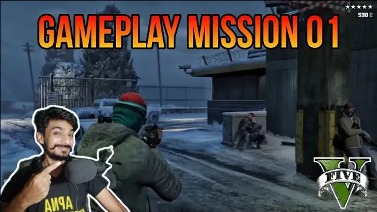 GTA 5 : Gameplay Mission 01 | GTA 5 STORY MOD Episode #1 #gtav #grandtheftauto