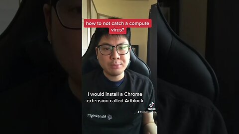 How to NOT catch a computer virus?