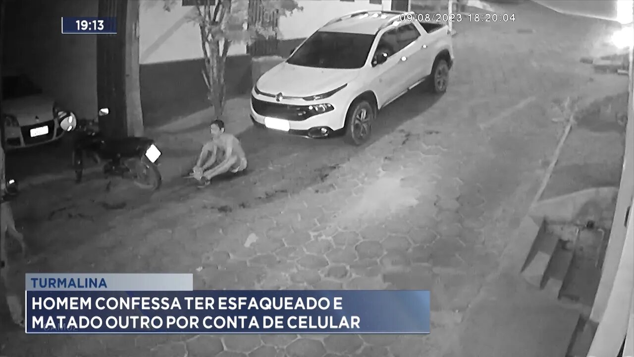 Turmalina: Homem confessa ter esfaqueado e matado outro por conta de celular.
