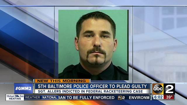 BPD officer to plead guilty in task force scandal