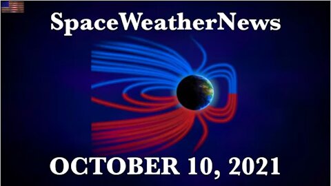When and What - CME Impact Tomorrow, Major Catastrophe Cycle Evidence | S0 News Oct.10.2021