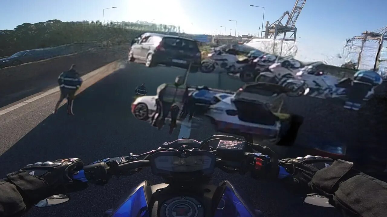 trânsito brabo, operação STOP Yamaha Mt-07