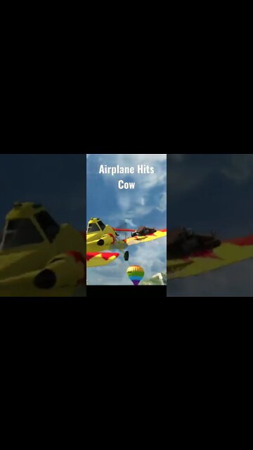 Airplane Hits a Cow! | Windbreakers #windbreakers #airplanes