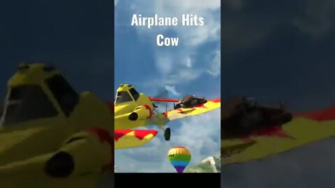 Airplane Hits a Cow! | Windbreakers #windbreakers #airplanes