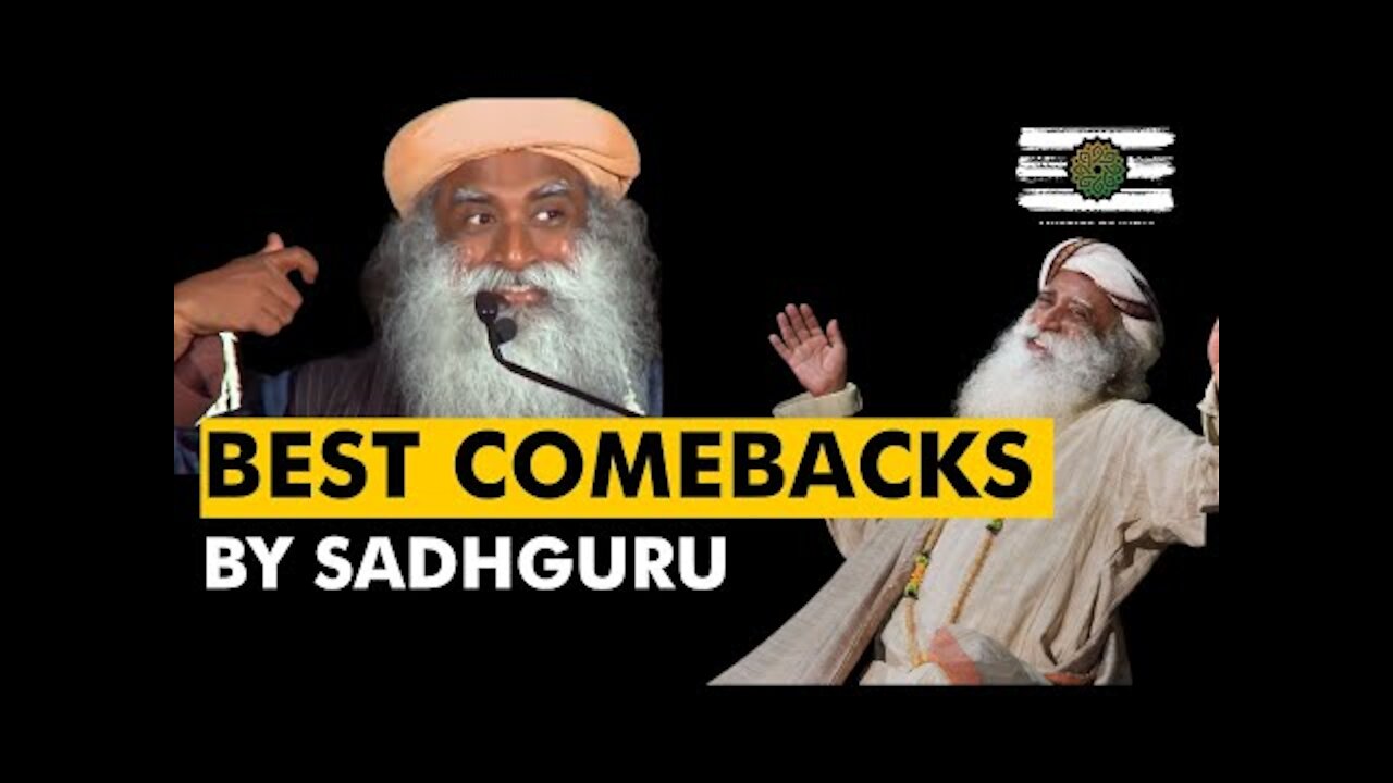 Sadhguru’s Meme Worthy Comebacks