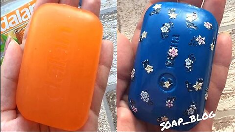 Soap Carving ASMR ! Satisfying Sounds ! ( no talking ) Relaxing ASMR Video | P158