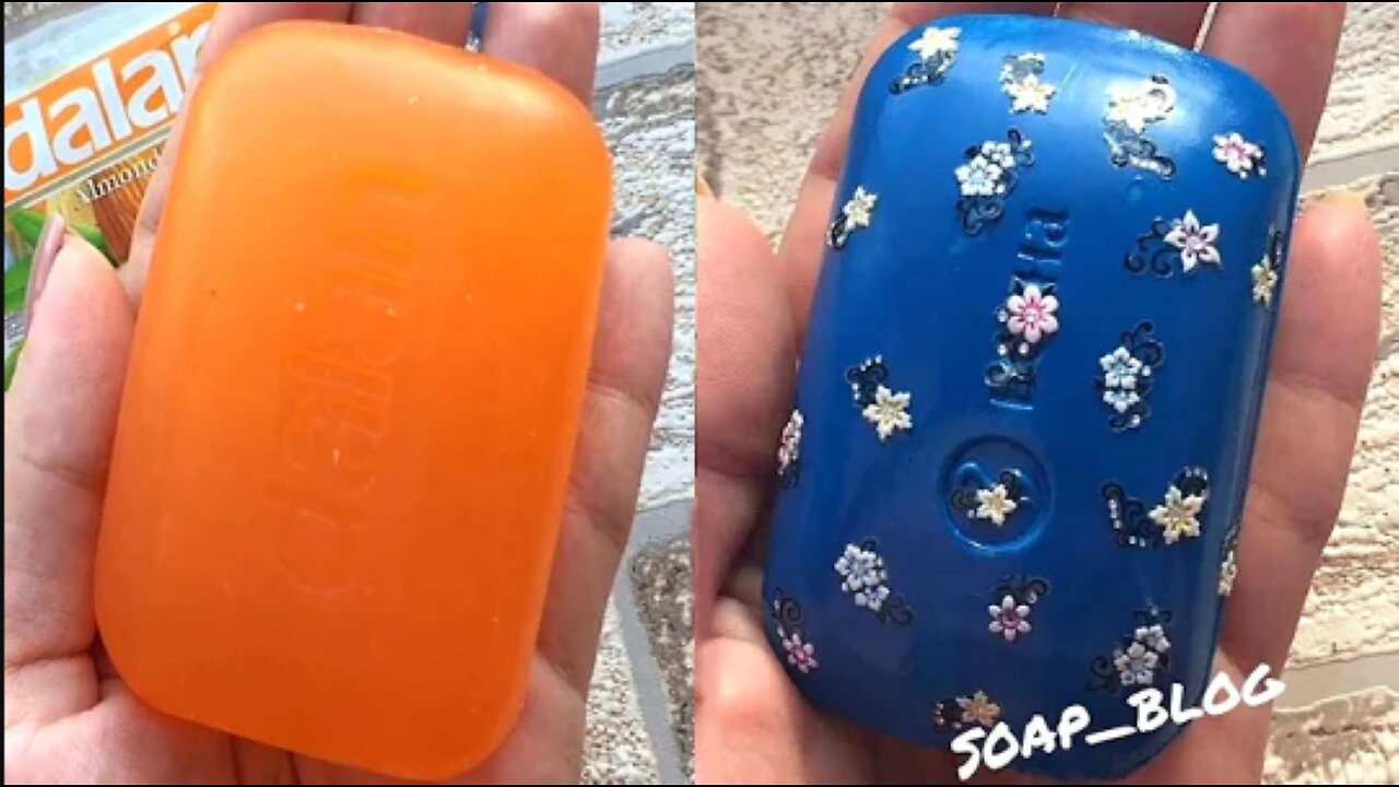 Soap Carving ASMR ! Satisfying Sounds ! ( no talking ) Relaxing ASMR Video | P158