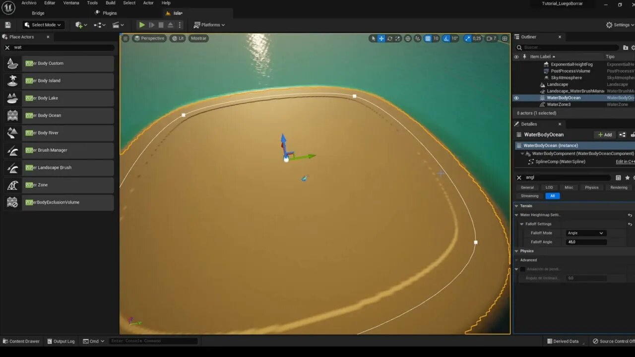 Cómo crear una ISLA - Unreal Engine 5