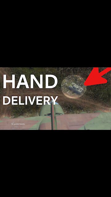 Hand Delivery [War Thunder Squadron Battles] #Shorts