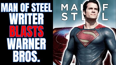 Man of Steel Writer BLAST WB for Wanting to be Like Marvel