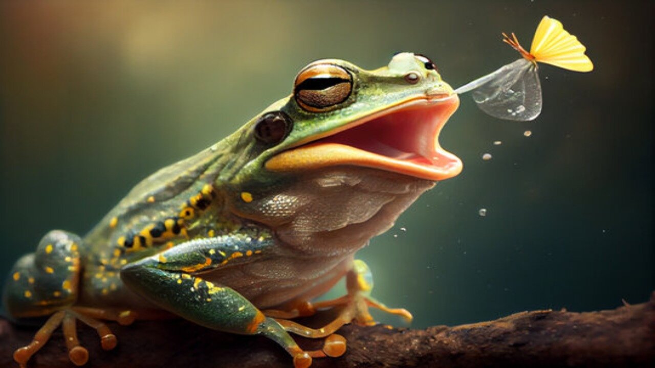 Frog’s Epic Hunting Skills in Action