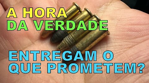 ⚠️⚠️⚠️ A HORA DA VERDADE: MUNIÇÃO 22 LR VS CRONÓGRAFO | SERÁ QUE PASSARAM NO TESTE?