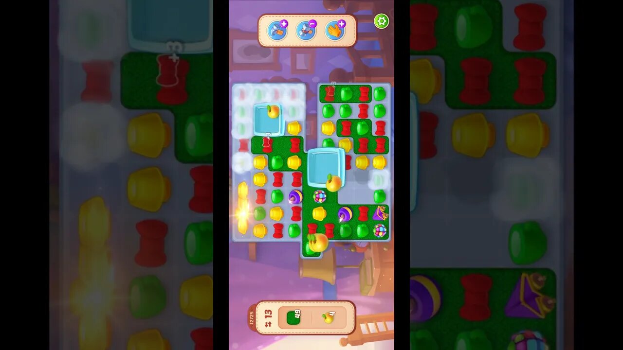 Shorts Playrix Homescapes Gameplay Walkthrough Level 12725-010