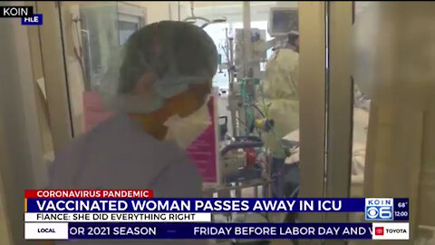 A fully vaccinated woman dies in ICU
