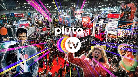 Pluto tv your New Home for San Diego Comic 2023