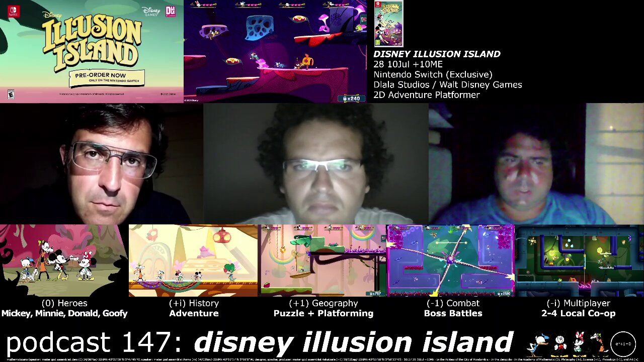 podcast 147: disney illusion island