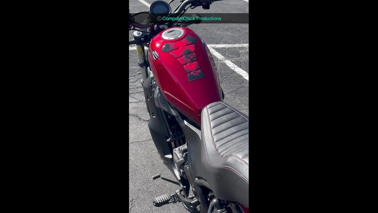 My Honda Rebel 300 with ComputerChick Productions