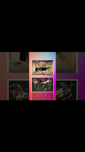 Wassily Kandinsky painting collection Part 11#shorts