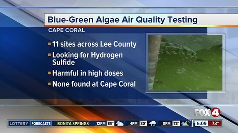 No harmful toxins in Cape Coral air, says Health Department
