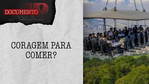 Cozinha nas alturas: Conheça a experiência gastronômica do Dinner in The Sky | DOCUMENTO JP