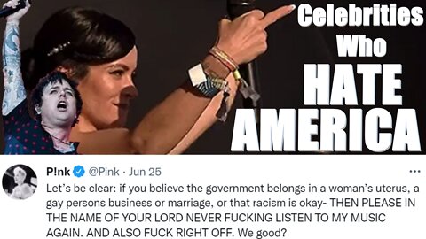 TRIGGERED Celebrities Who HATE AMERICA Get Political "F*** You, Supreme Court!"