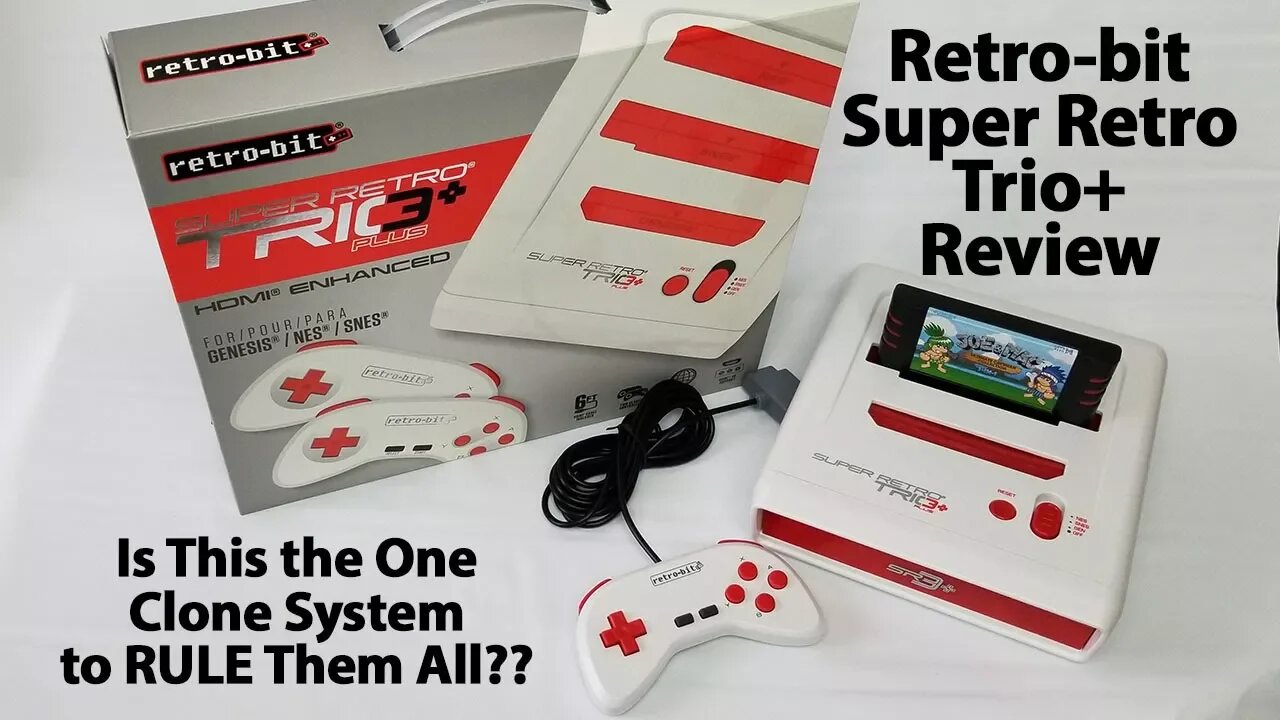 Should You Buy the Retro bit Super Retro Trio Plus NES SNES & Genesis HD System