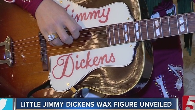 Little Jimmy Dickens Wax Figure Unveiled