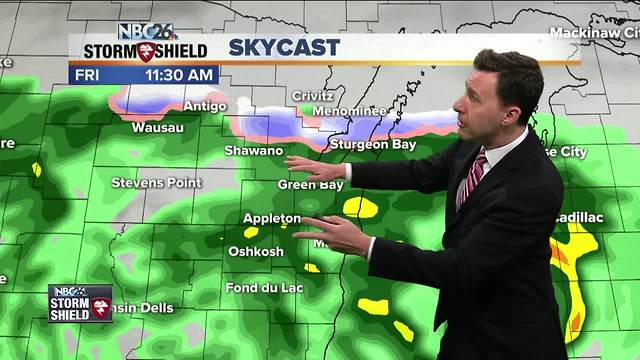 Michael Fish's NBC26 Storm Shield weather forecast