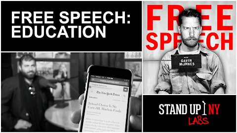 Free Speech w/ Gavin McInnes | E12 | Guest: Education