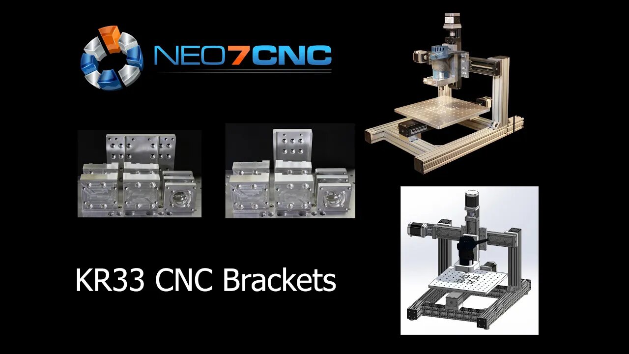 Homemade DIY CNC - Brief Announcement on KR33 Brackets - Neo7CNC.com