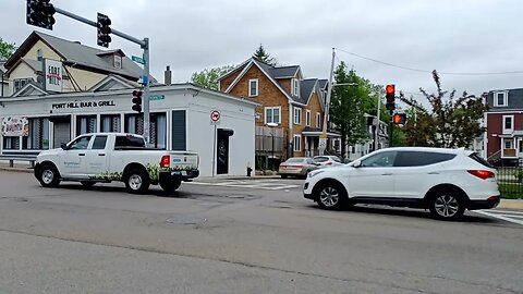 reporting obstructed storm drains to 311 on Washington Street in Martin Luther King Boulevard