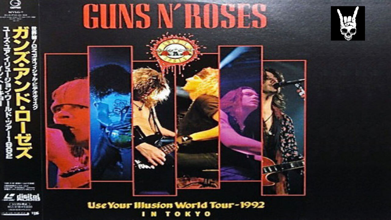 Guns N' Roses Use Your Illusion 1992 Live in Tokyo (Both Parts Full)