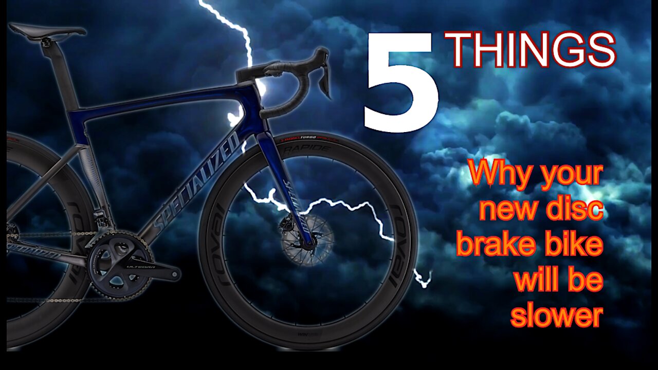 5 things, Why your new disc brake bike will be slower