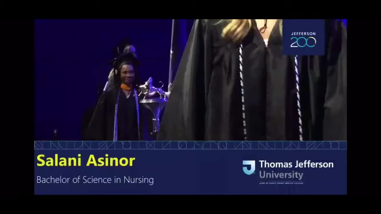 Thomas Jefferson University Commencement Marred by Illiterate Emcee