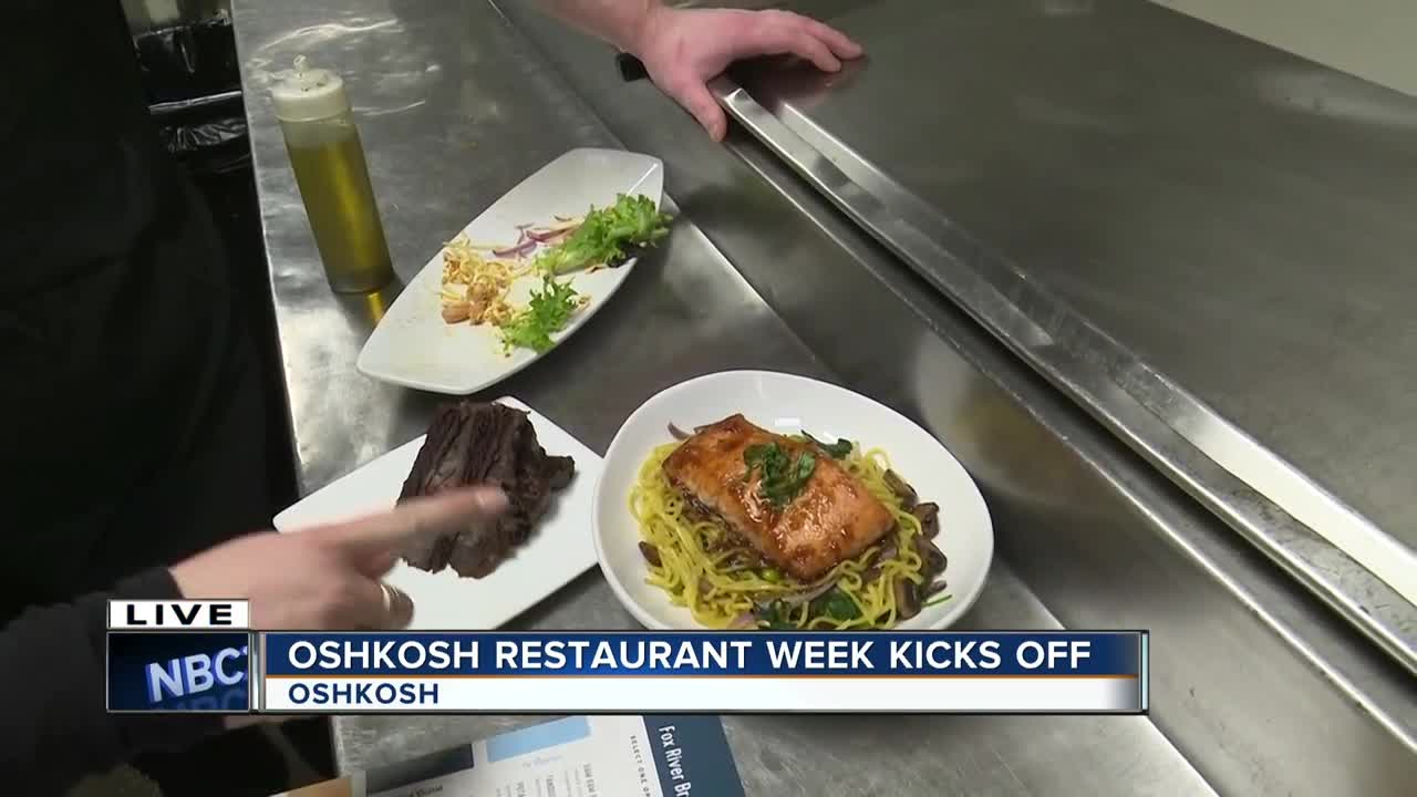 Oshkosh Restaurant Week making a an appetizer