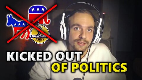 I Get Kicked Out Of Politics...