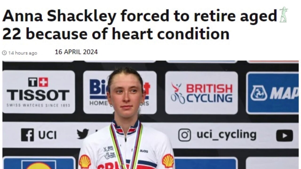 Jabbed British Olympian Retires at 22 with Heart Problem - 16th April 2024