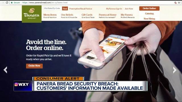 Panera Bread's website leaked customer information for months, report says