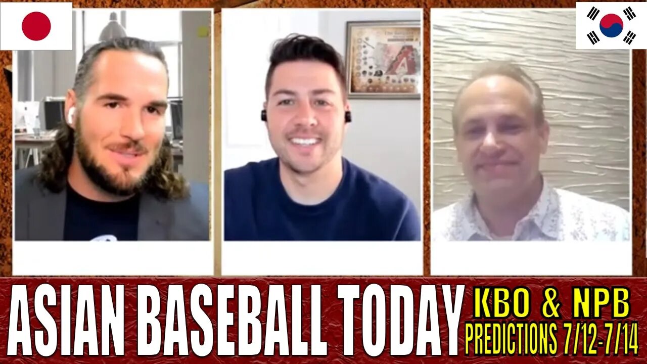 Asian Baseball Picks, Odds and Series Previews | KBO and NPB | Asian Baseball Today | July 12-14