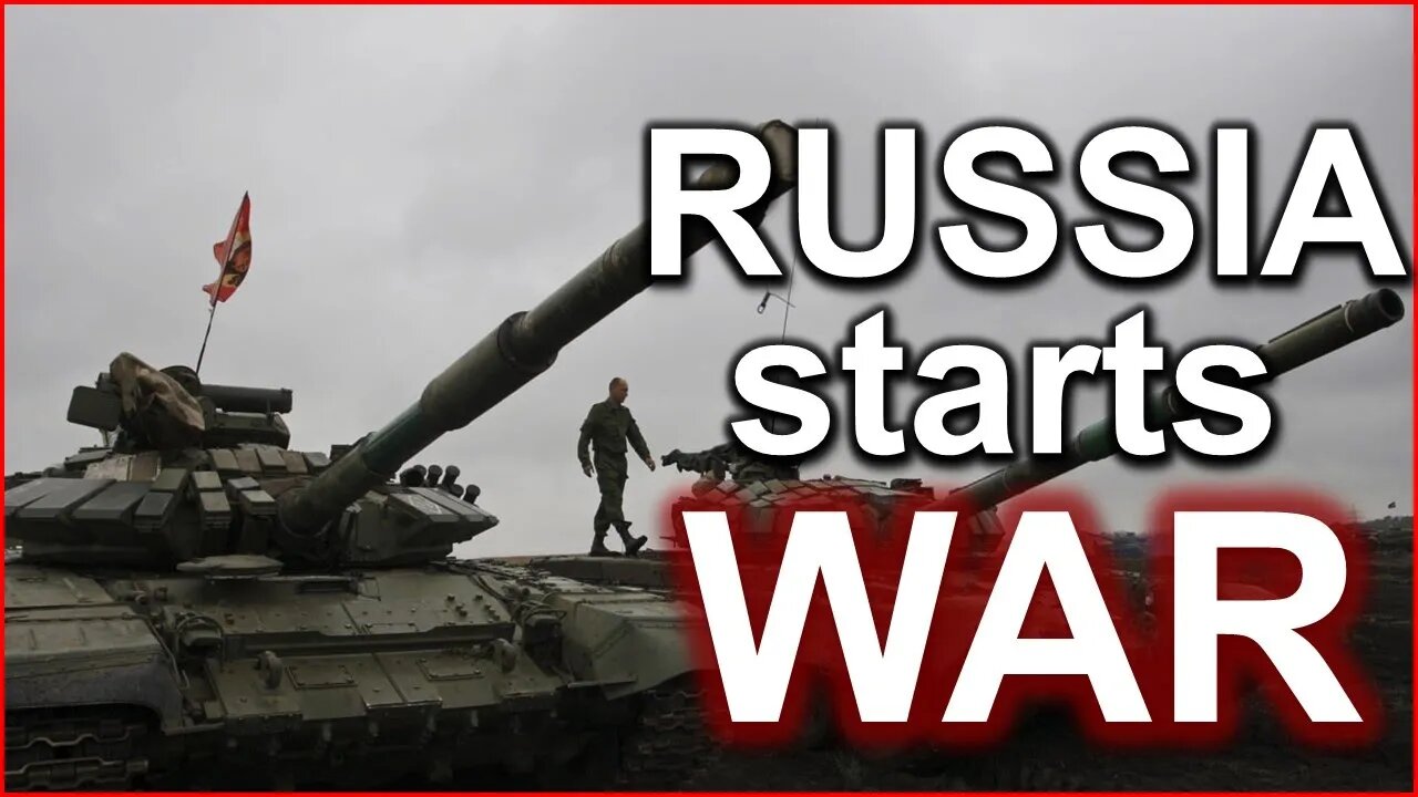 Russia starts War with Ukraine!!!