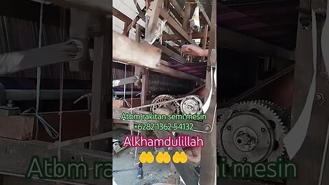 Alkhamdulillah 🤲🤲🤲 #atbm #powerloom #diy #homemade #assembly #project