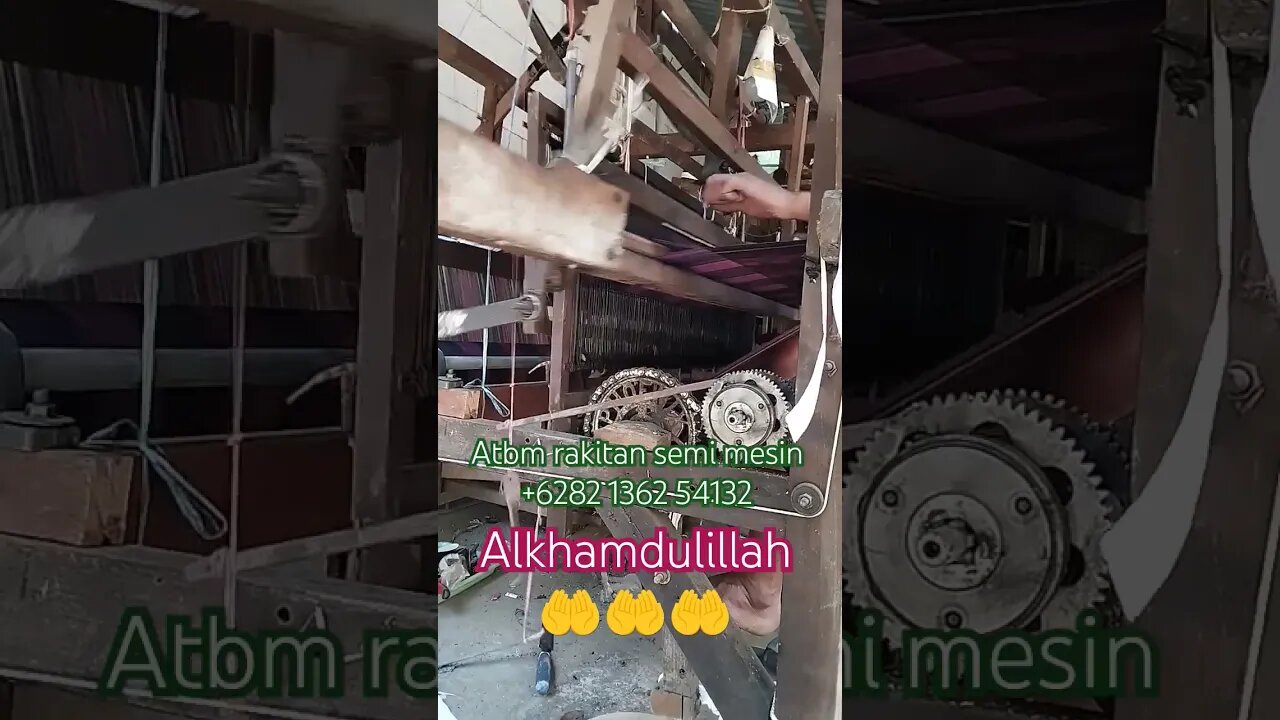 Alkhamdulillah 🤲🤲🤲 #atbm #powerloom #diy #homemade #assembly #project
