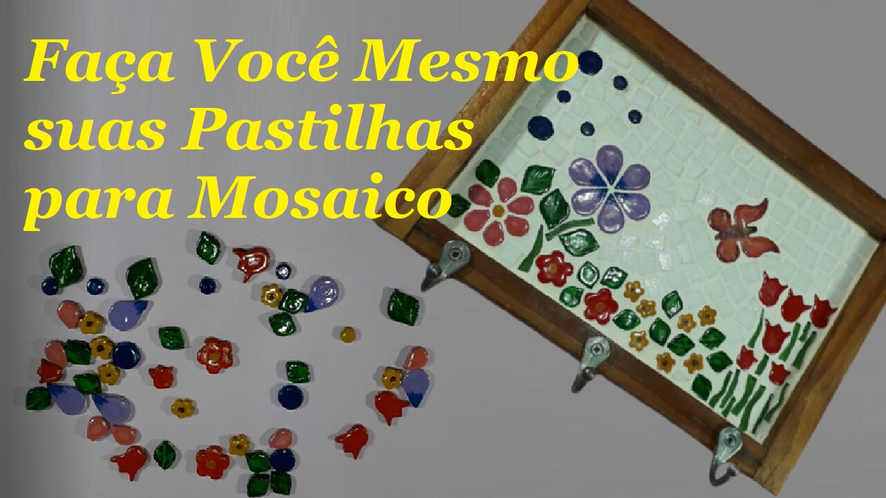 FAÇA VOCÊ MESMO SUAS PASTILHAS PARA MOSAICO @lucibuzo