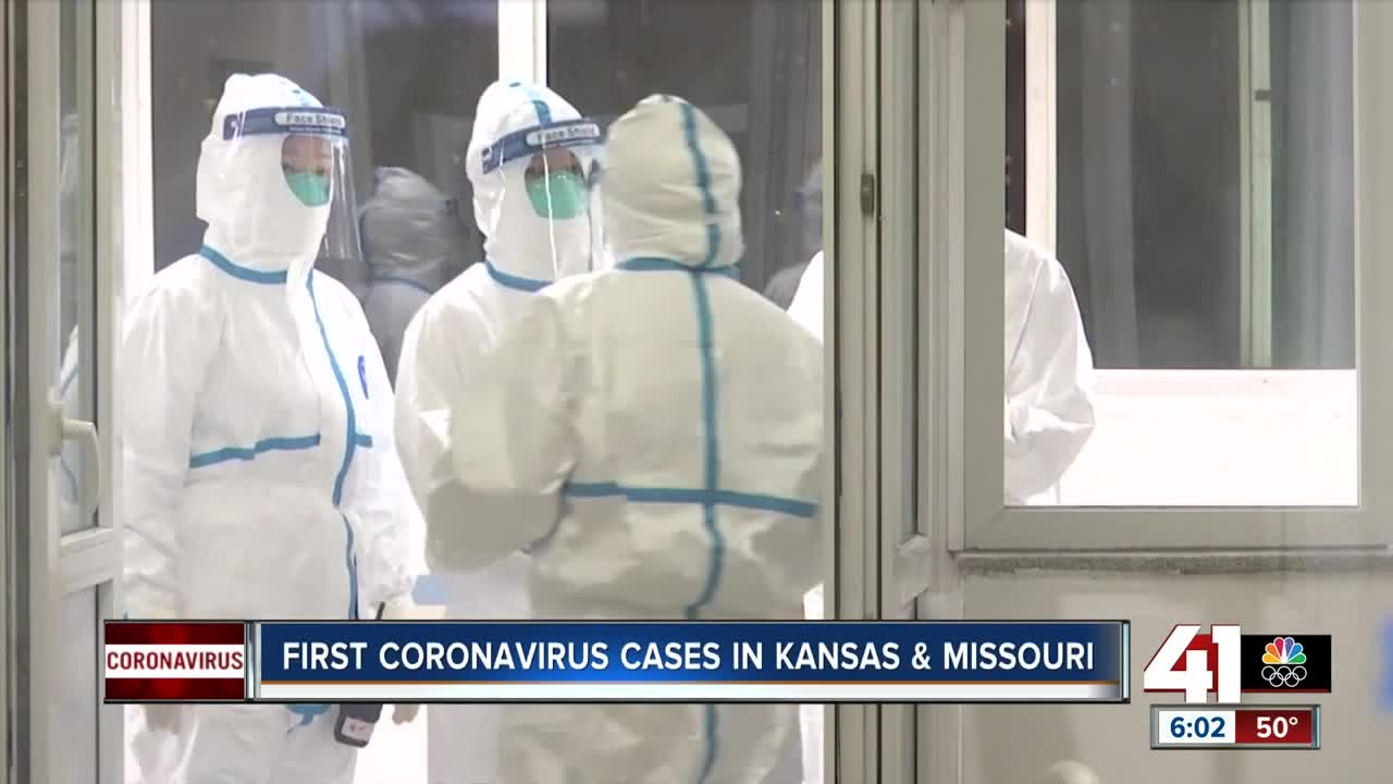 First Coronavirus cases in Kansas and Missouri