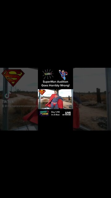 SuperMan or PooperMan? Drunk SuperMan Auditions “I Did A Doody” 😂🤣