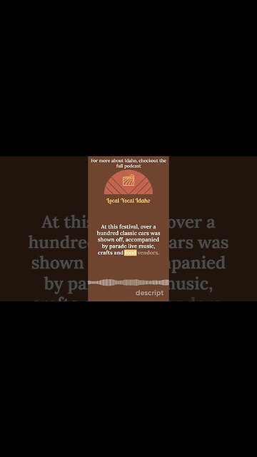 Car Show in Wallace Idaho