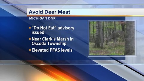 Michigan DNR warns public of deer meat concern