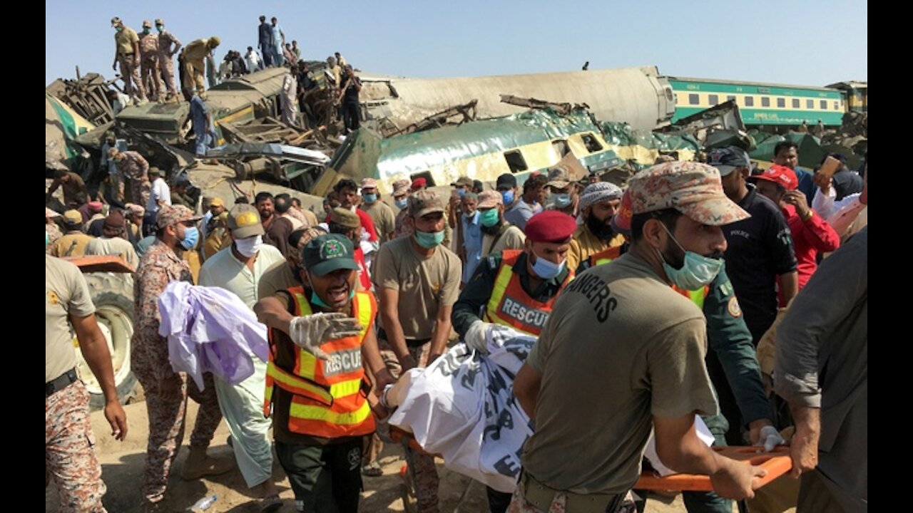 Jun 2021. Train Crash in Pakistan