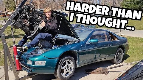 KA24de Swap into my 300zx fights me