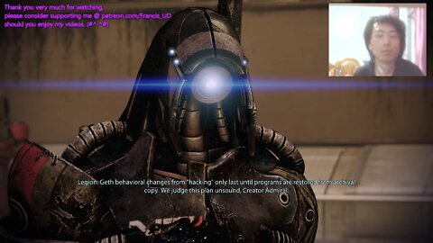 MassEffect2 Legendary Bring Legion to Tali's Trial Pt1